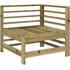 vidaXL Garten-Lounge-Set 6-tlg. Imprägniertes Kiefernholz braun