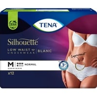 TENA Silhouette Normal M Blanc 6 x 12 St.