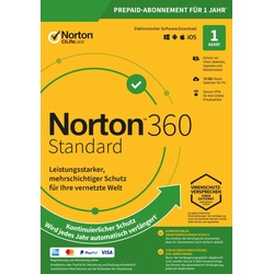 Norton 360 Standard inkl. 10GB MD  ; 1 Gerät 1 Jahr