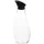 gimex Karaffe mit Schwingdeckel, 1L, schwarz