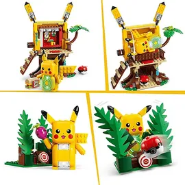 LEGO Pokémon SMART PlayTM: Trainingshaus mit Pikachu Bausatz, Mehrfarbig
