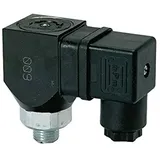 Riegler Druckschalter, Wechselkont. drehbar, Stahl ver., G 1/8, 1-10 bar
