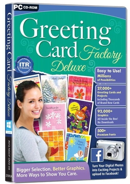 Greeting Card Factory Deluxe 9, English