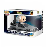 Funko Pop! Rides Deluxe Doc with Time Machine Figur - Multicolor - One Size