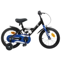 vidaXL Kinderfahrrad 12 Zoll schwarz