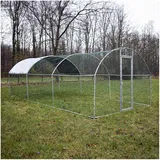 fudajo Freilaufgehege XXL 6 x 2,95 x 2 m mit Sonnendach
