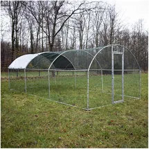 fudajo Freilaufgehege XXL 6 x 2,95 x 2 m mit Sonnendach