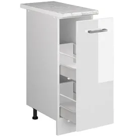 Vicco Apothekerschrank R-Line, 30 cm AP Marmor