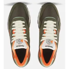 Reebok Classic Nylon Hunter Green/Pump Orange/Vintage Chalk 43