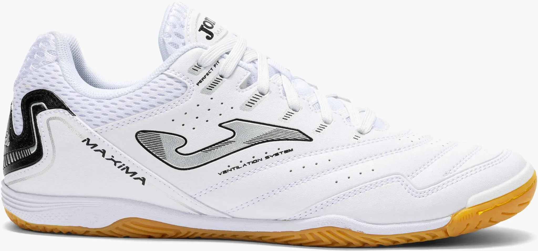 Joma Maxima Hallenschuh Weiß, Herren, Größe: 47, Material: Mikrofaser/Textil - Joma Maxima Hallenschuh Weiß, Herren, Größe: 47, Material: Mikrofaser/Textil - man - Weiss