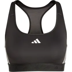 adidas Performance Powerreact Hyperglam Training Medium Support Sport-BH Damen 095A - black/white S