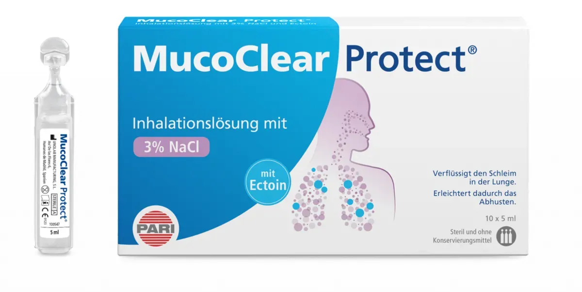 Inhalation MucoClear Protect Pari 3% 10x 5ml