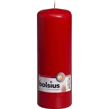 Bolsius Stumpenkerze 20 cm rot