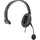 Manhattan Mono USB-Headset Links/rechts tragbar, 2m Kabel, Schwarz