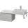 Duravit L-Cube Unterschrank für Konsole, 2 Schub.