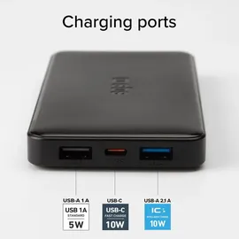 SBS TTBB10000FASTK Powerbank fast charge mit 10000 mAh Schwarz