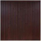 Andrewex Sichtschutzzaun Element Oxford 180 x 180 cm braun lackiert