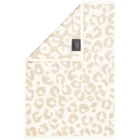 CAWÖ Two-Tone Leo Gästehandtuch 30 x 50 cm beige