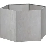 vidaXL Pflanzkübel Rostig 60 x 60 x 45 cm Cortenstahl