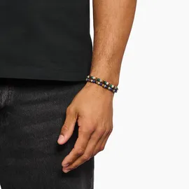 Thomas Sabo Bead-Armband in Erd- und Grüntönen aus Silber A2183-468-7-L19 Größe 19 cm