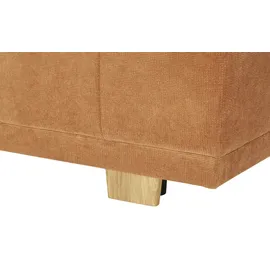 Nils Olsen Schlafcouch Mikrofaser 2-Sitzer Braun