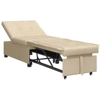 VidaXL Sofa Bett Creme 194 x 67 x 37