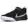 Nike Unisex Kinder Team Hustle D 10 Basketballschuh, Black Metallic Silver Volt White, 28.5 EU