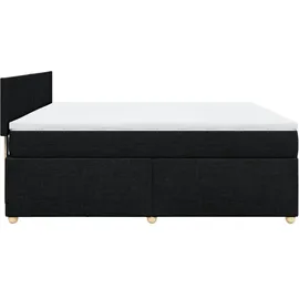 vidaXL Boxspringbett 180 x 200 cm Schwarz