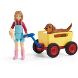 Schleich 42543 Bollerwagen-Ausflug,