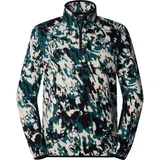 The North Face 100 Glacier Printed 1/4 Zip Pullover Grün S