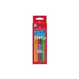 Faber-Castell Jumbo GRIP Buntstifte farbsortiert,