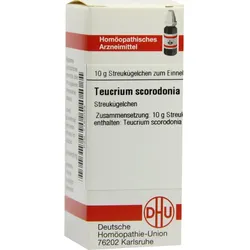 TEUCRIUM SCORODONIA D 6 Globuli 10 g Globuli