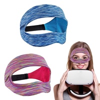 Queerelele VR Augenmasken-Abdeckung für PSVR2 Headset, verstellbares, waschbares Swat Band für PSVR2/PICO4 Headset (2 Stück)