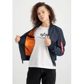 Alpha Industries Ma-1 Tt Jacke Rep.Blue XS