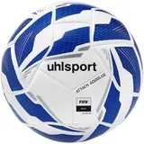 Uhlsport Attack Addglue Fußball - White / Royal Blue / Blue - 4