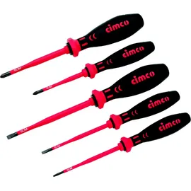 CIMCO VDE-Schraubendreher-Set SLIM 5-teilig