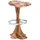 JV Möbel Hocker Holz 42 x 80 x 43 cm Braun