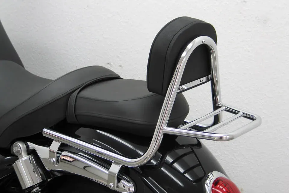 FEHLING Rugleuning Passagiersstoel, Sissybar, TRIUMPH Rocket III Roadster, 10-, zilver