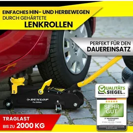 Dunlop Wagenheber Stahl 2t schwarz