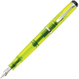 Pelikan Classic 205 Duo Highlighter, Neon Gelb, hochwertiger Kolbenfüller im Geschenk-Etui, 819886, 12.7 x 1.8 x 1.8 cm