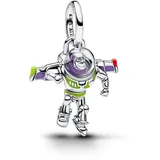 Pandora Charm-Einhänger grün/lila/silber 794604C01