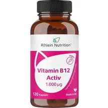 r(h)ein nutrition & health gmbh Vitamin B12 Activ 1000 μg hochdosiert+vegan Kapseln