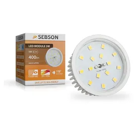 sebson LED Modul 5W GU10 warmweiß 4 St.