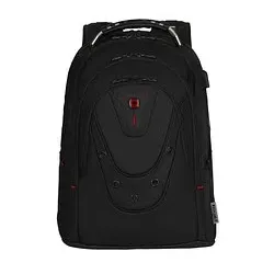 WENGER Laptop-Rucksack Ibex Ballistic Deluxe Kunstfaser schwarz 26,0 l bis 40,6 cm (16 Zoll)