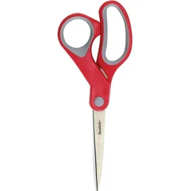 Scotch Papierschere 1428 rot-grau 18,0 cm