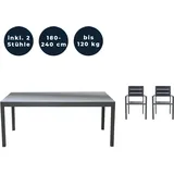 Home Deluxe Sitzgruppe Sol Madera 2-tlg.