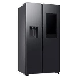 Samsung RS90F67BEFEF Side-by-Side (614 l, 1784 mm hoch, Schwarz)