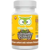 Bio Flohsamenschalen Kapseln mit 500 mg Extrakt - vegan - Vitamineule