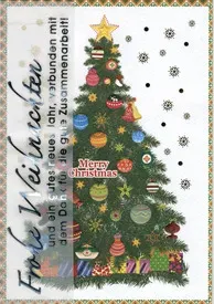 D.T.Weihnachtskarten Gute Zusammenarbeit 22-5042 Bild
