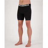 Mons Royale Epic Merino Shift Unterhose mit Sitzpolster (Größe L, schwarz)
